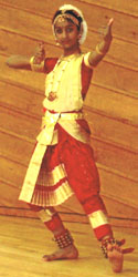 Our Hindu dancer